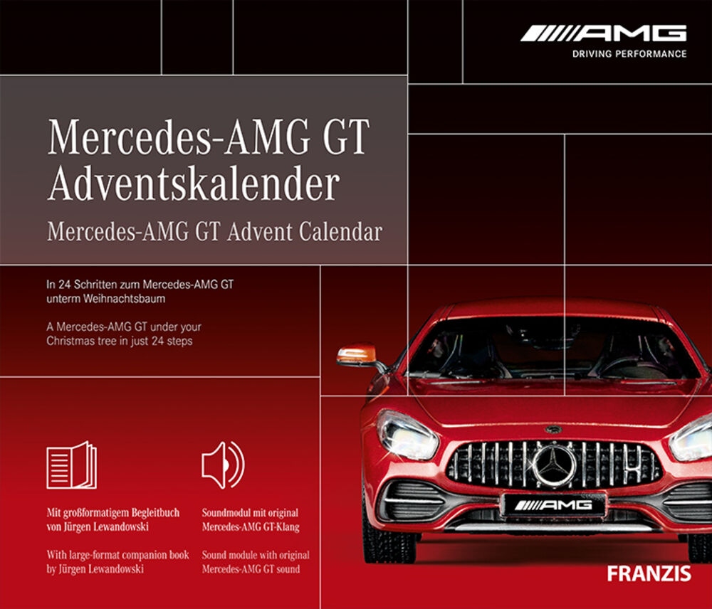 Franzis Adventskalender Mercedes-AMG GT